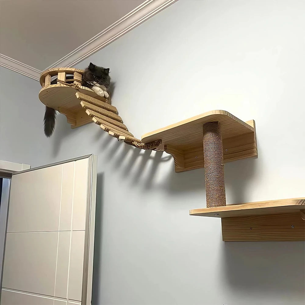 Sisal Wooden Rope Ladder