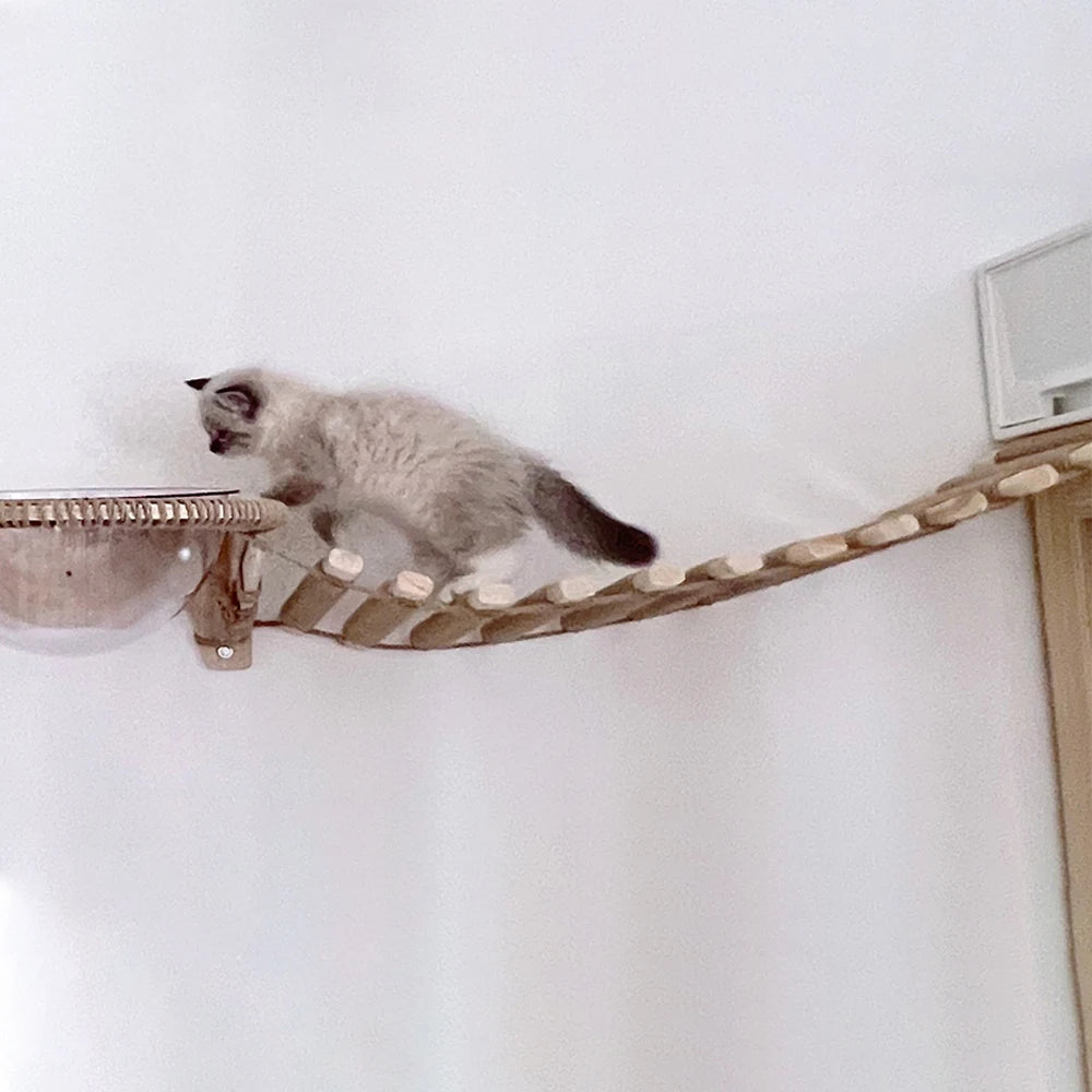 Sisal Wooden Rope Ladder 