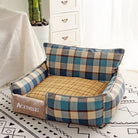 Plaid Soft Pet Sleeping Bed (Zooky-Pets)