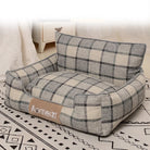 Plaid Soft Pet Sleeping Bed (Zooky-Pets)