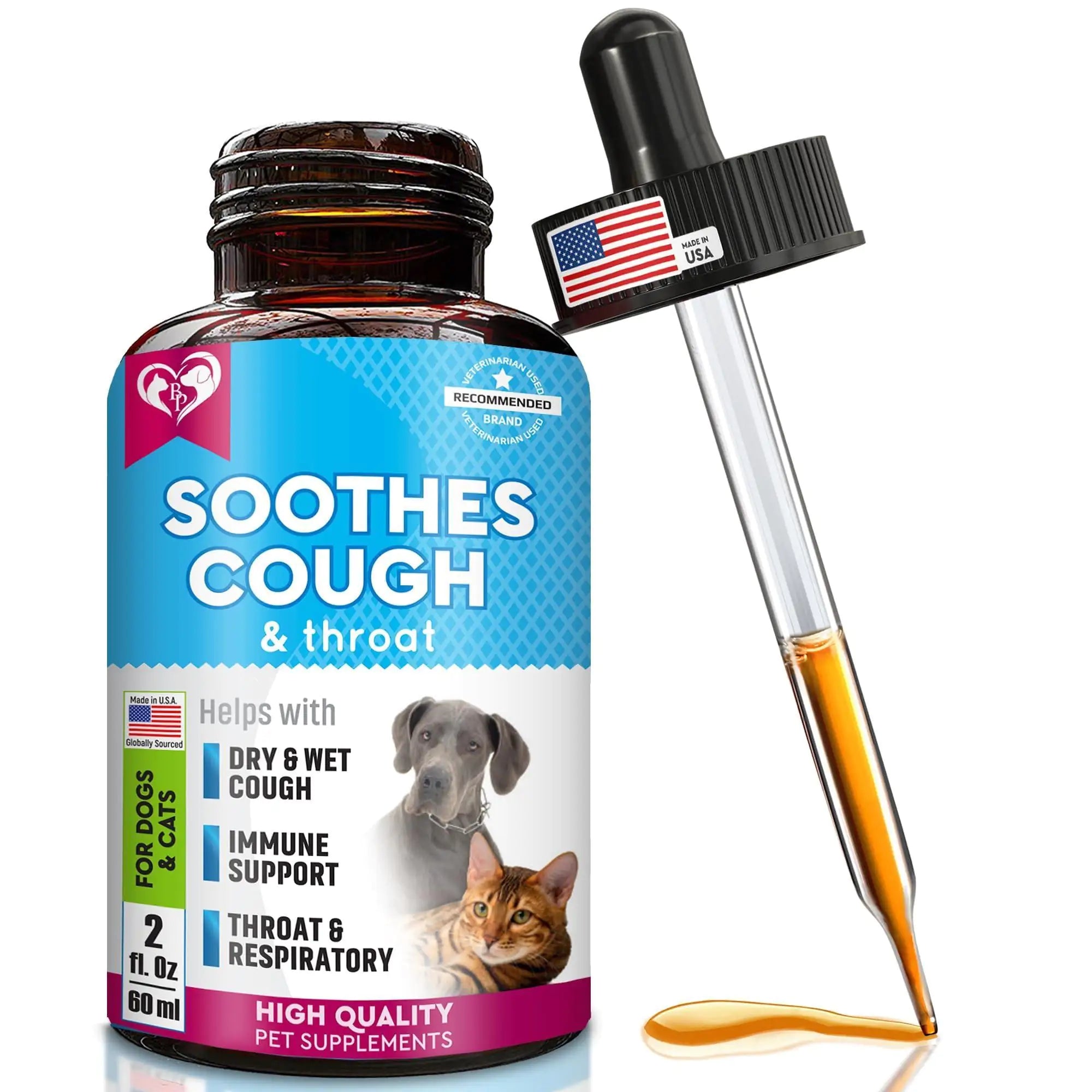 Kennel Cough Treatment Natural Medicine for Dog or Cats