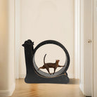 Large Cat Treadmill with Carpeted Runway Great for Fitness Weight Loss