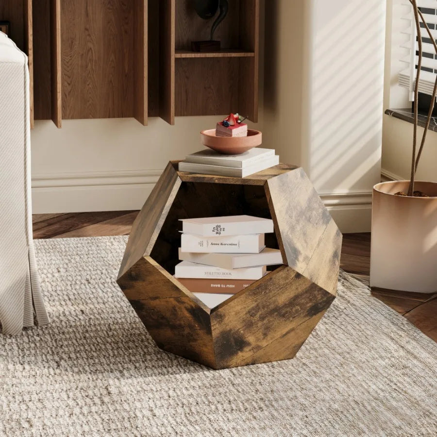 25.98'' Shaped Modern Pet Furniture Antique Wood Color