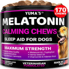 Melatonin Calming Chews for Dogs for Stress and Anxiety Relief