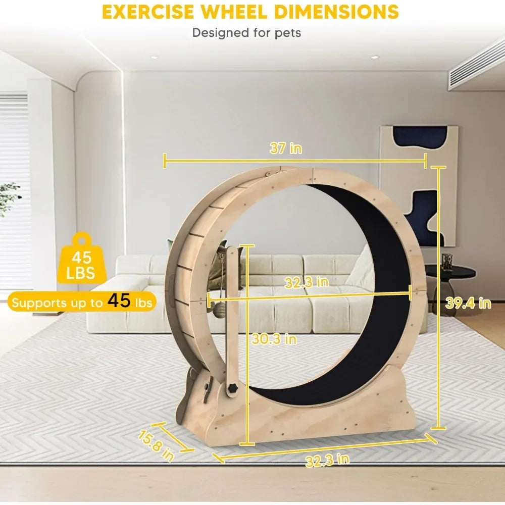 Cat Treadmill With Carpeted Runway (Zooky-Pets)